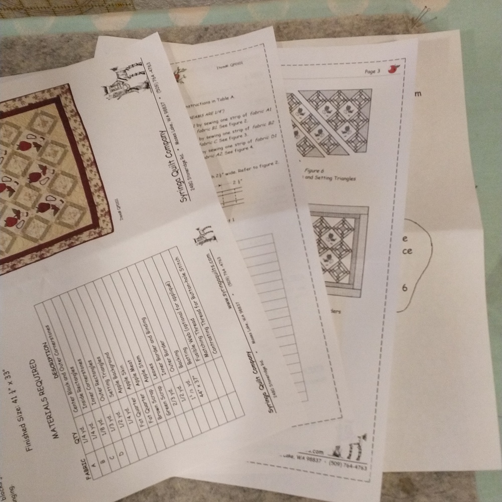 Quilt pattern - Picture 3 of 3